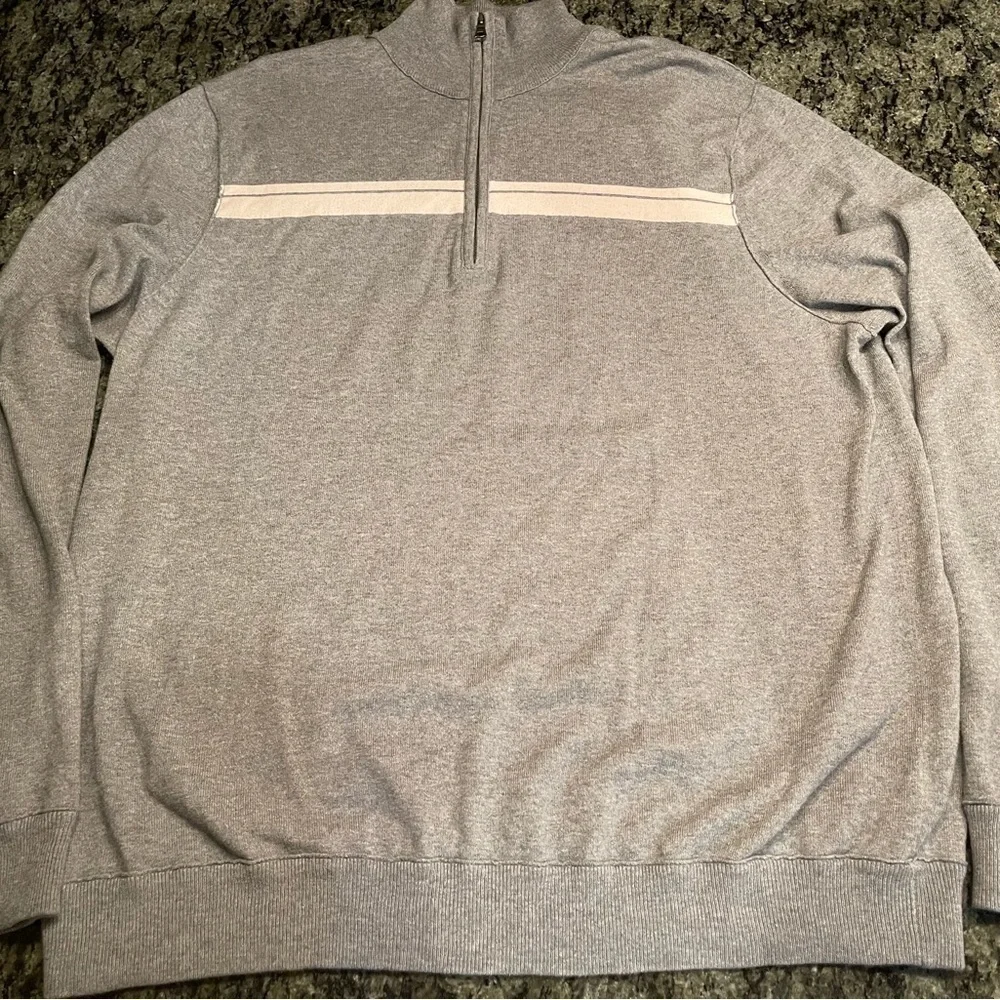 ☑️Excellent condition, VERY SOFT Banana Republic size XL gray Men’s sweater